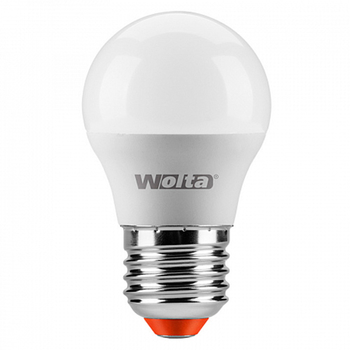 Светодиодная лампа WOLTA Standard G45 5Вт 400лм GL5 3000К - Светильники - Лампы - Магазин электротехнических товаров Проф Ток